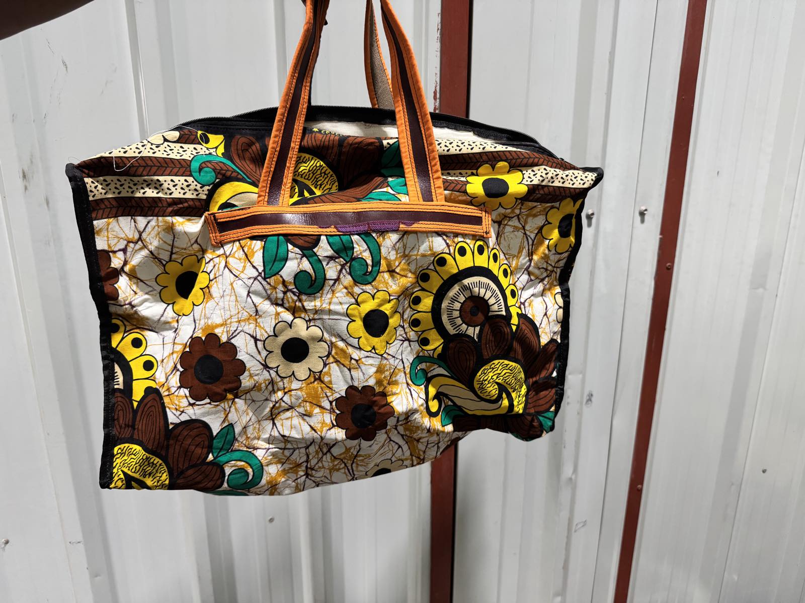 Ankara Print Tote Bag — image 1