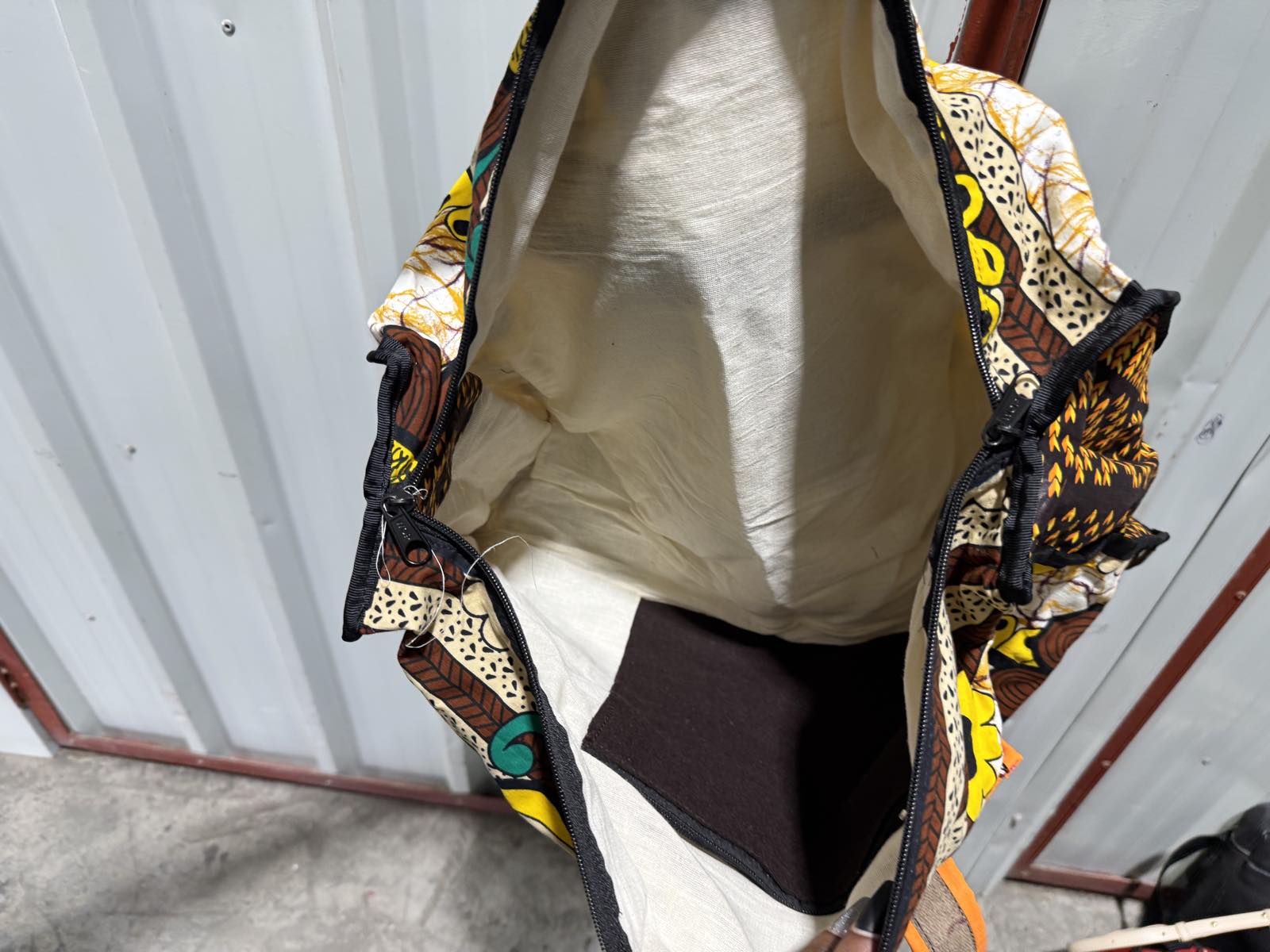 Ankara Print Tote Bag — image 2
