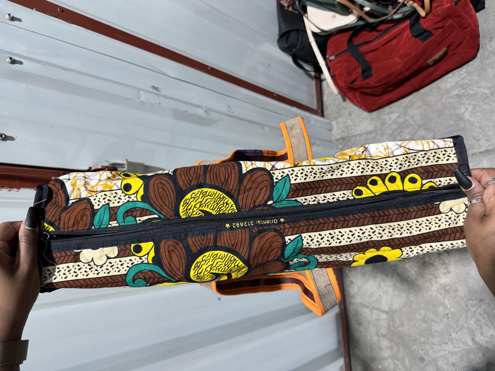 Ankara Print Tote Bag — image 4