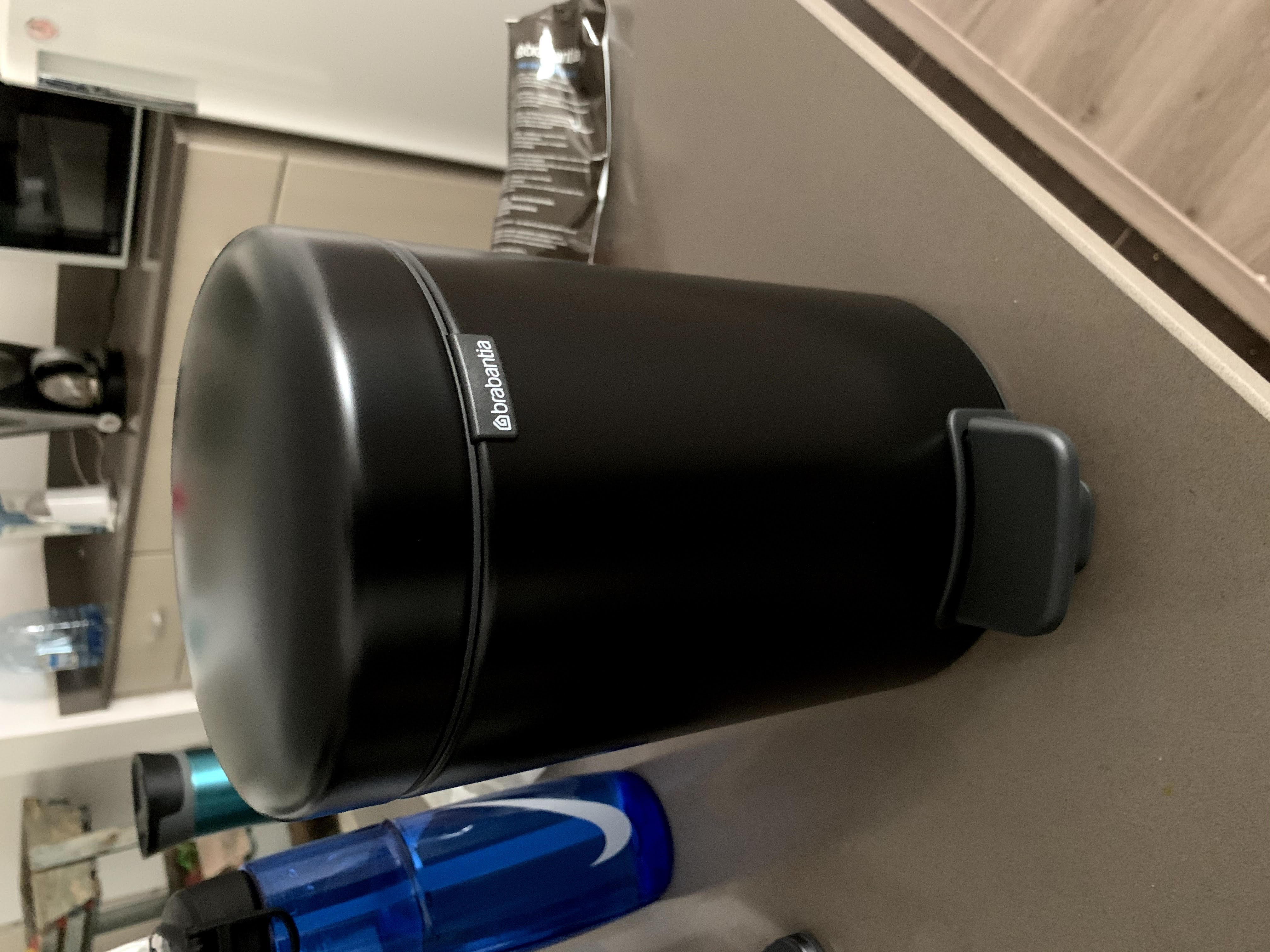 Brabantia NewIcon Pedal Bin 3L — Matt Black