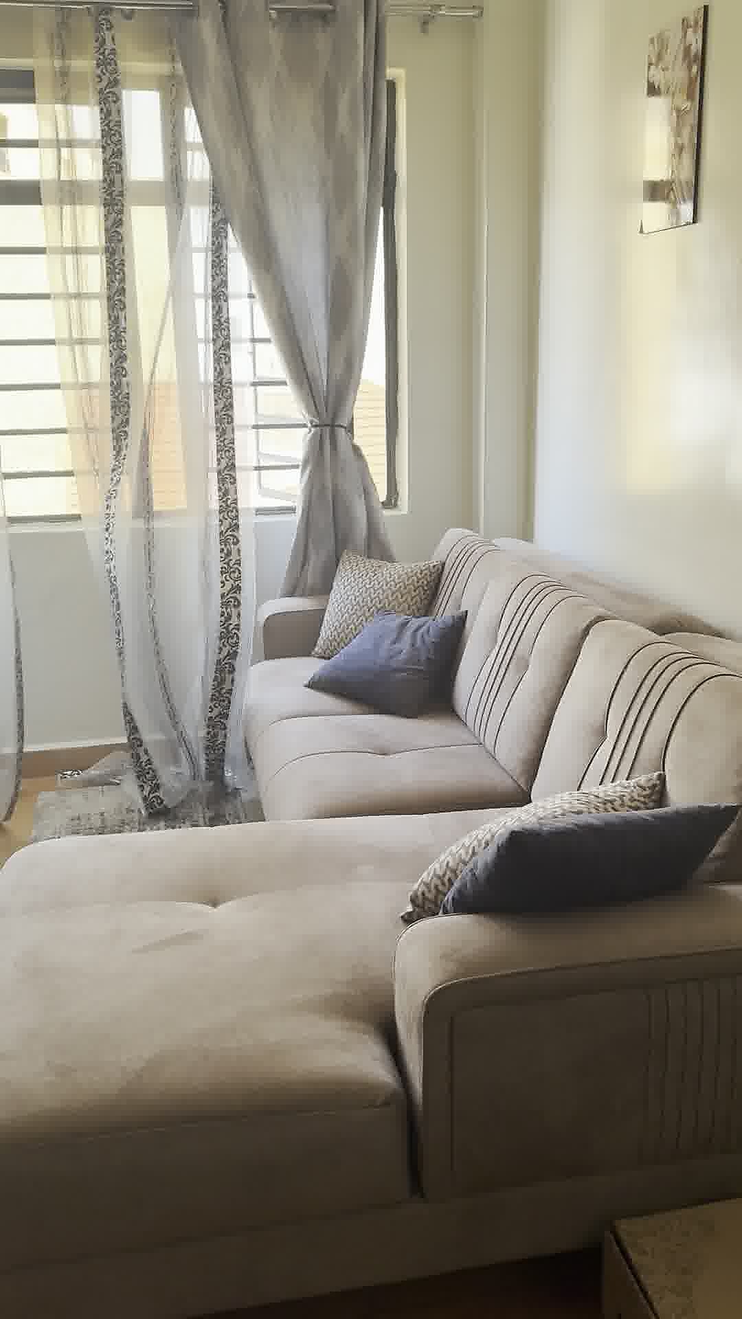 Istikbal Elizya L Sofa with Sofa-bed and Storage - Cream Colour