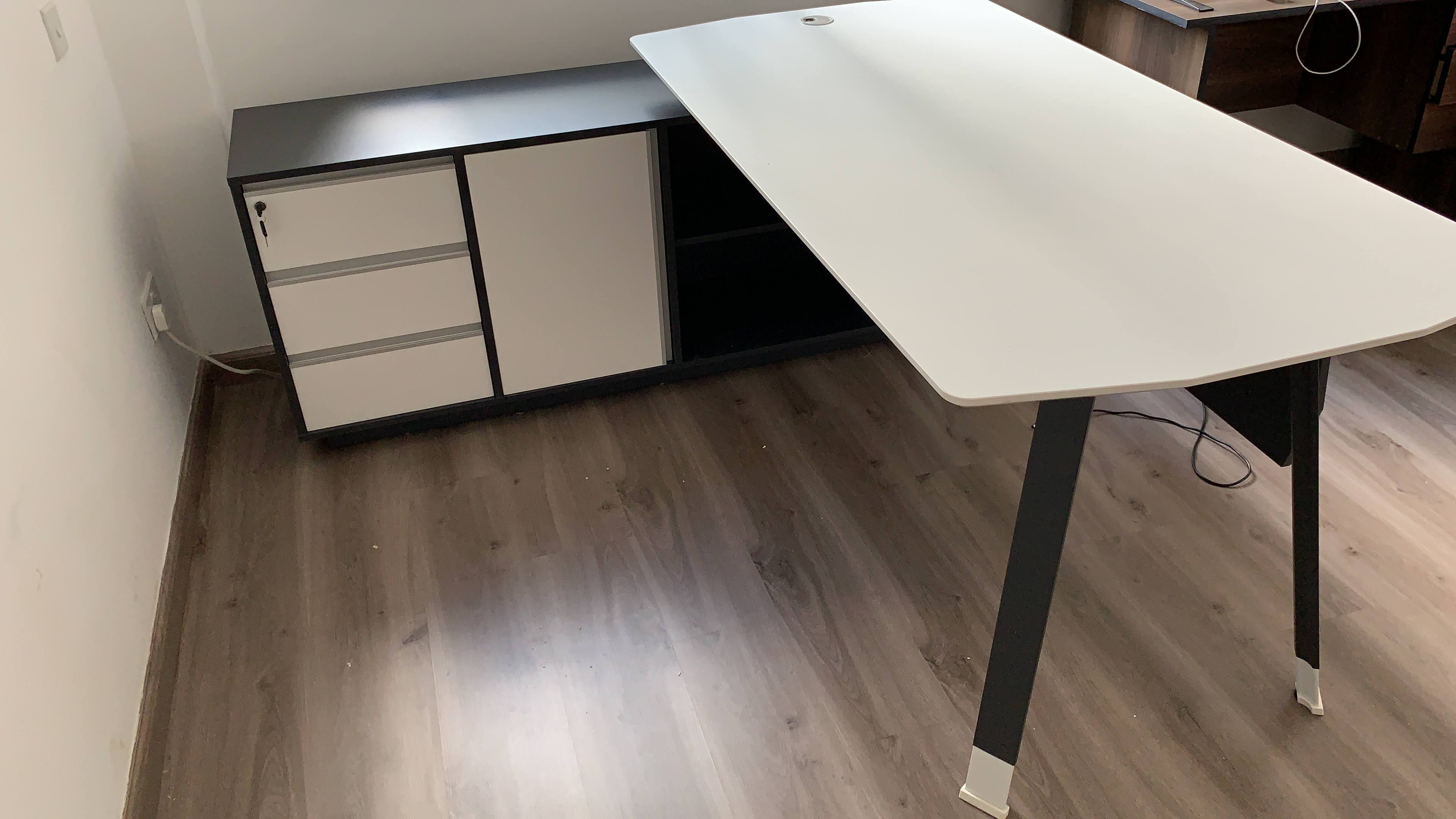 L-Shaped Office Table