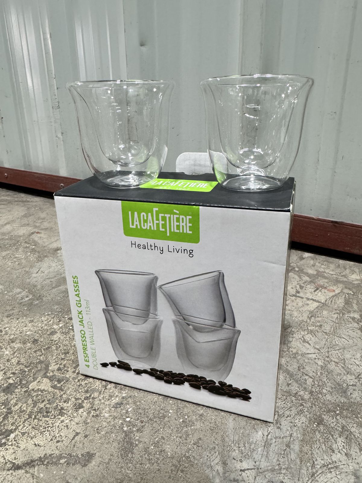 La Cafetière Double-Walled Espresso Glasses (×2) — image 2