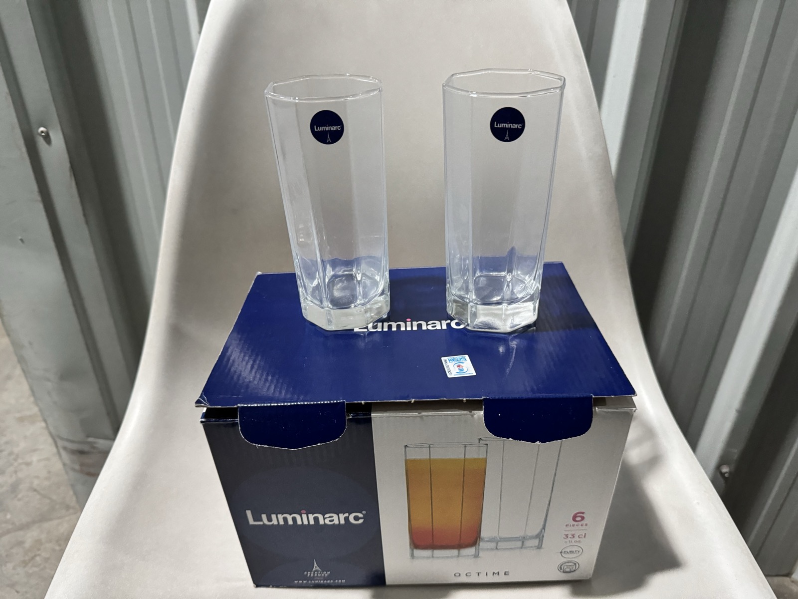 Luminarc Octime Highball Glasses (Pair) — image 1