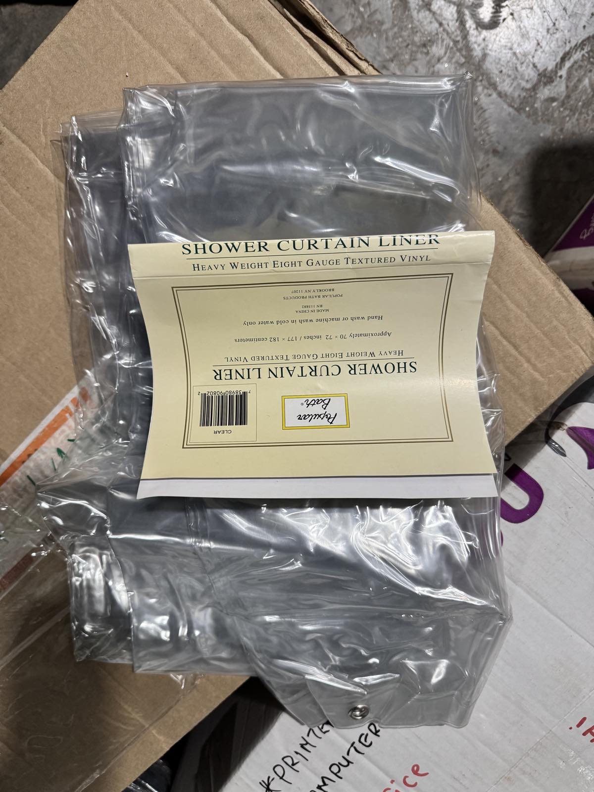 Shower Curtain Liner — image 2