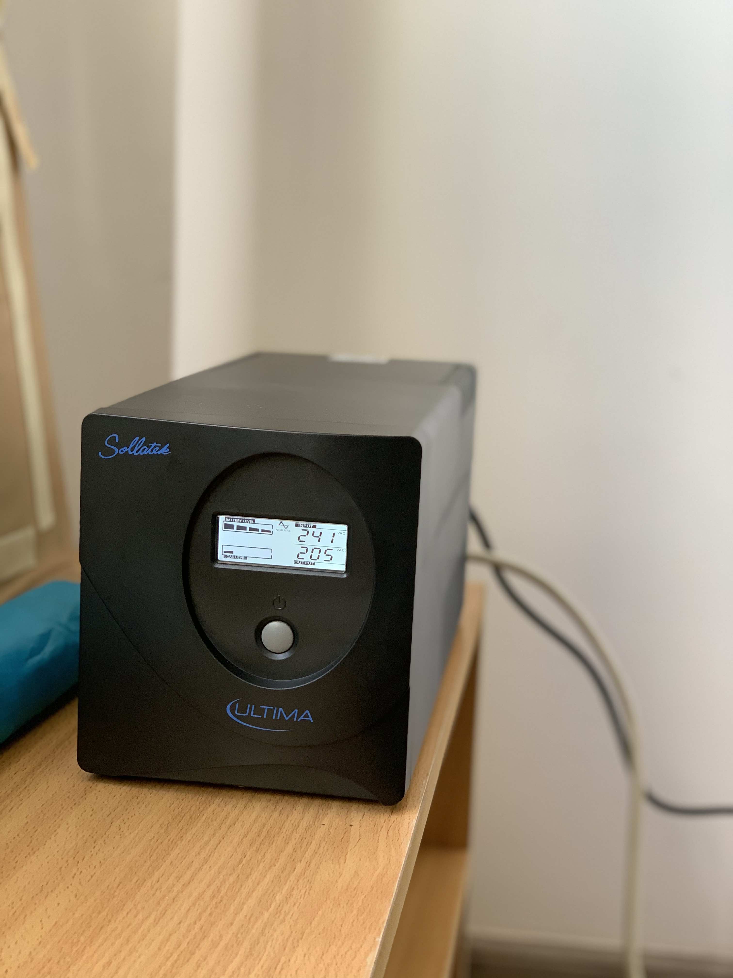 Sollatek VoltSure LCD Ultima UPS 1000VA — image 1