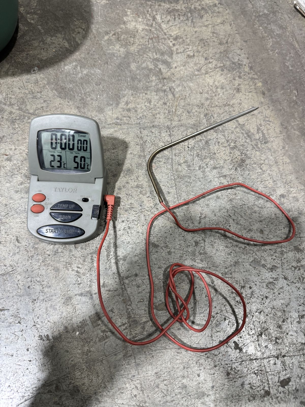 Taylor Digital Cooking Thermometer with Probe — image 2