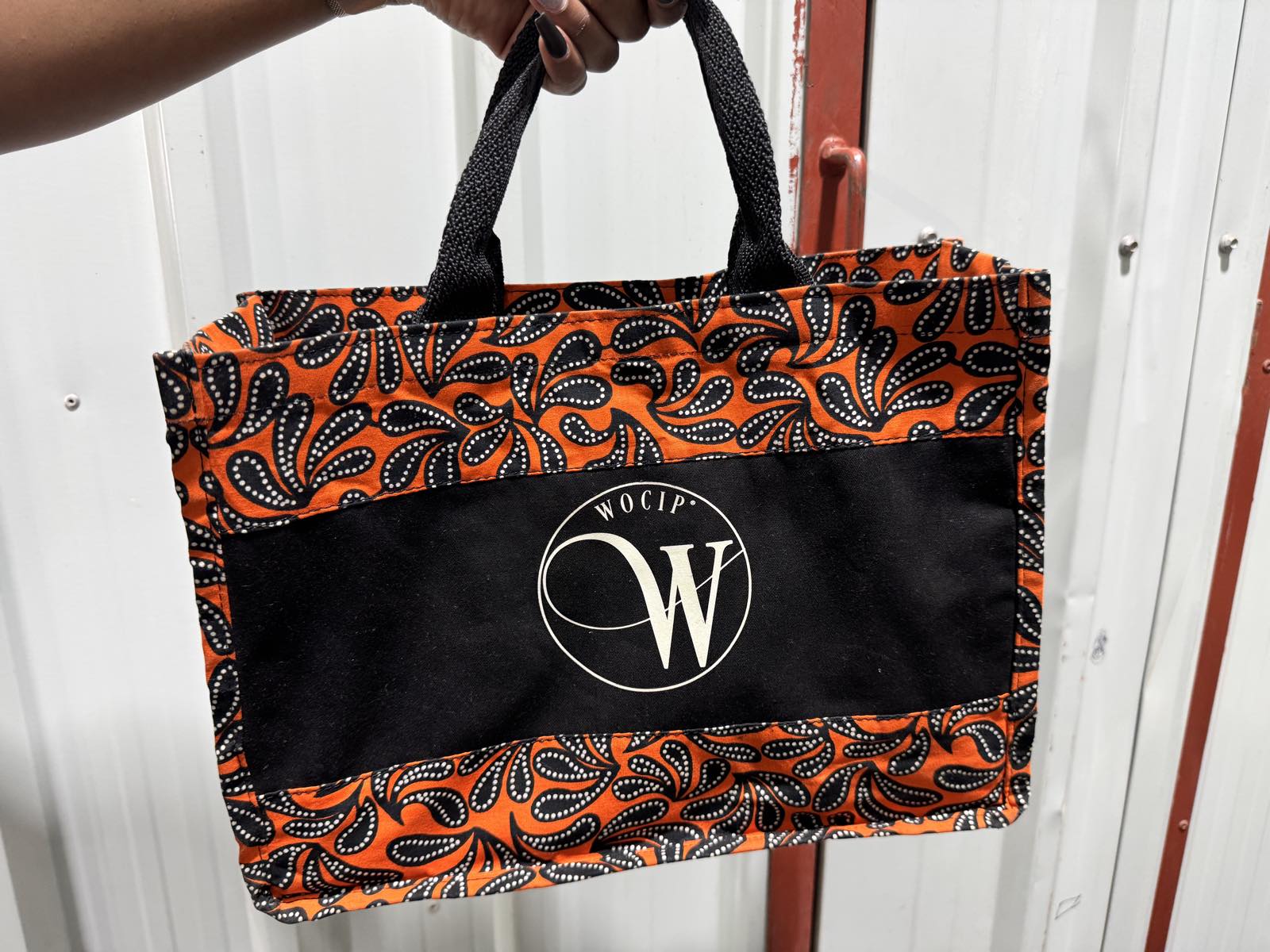WOCIP Ankara Print Tote Bag